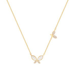 Collar mariposa